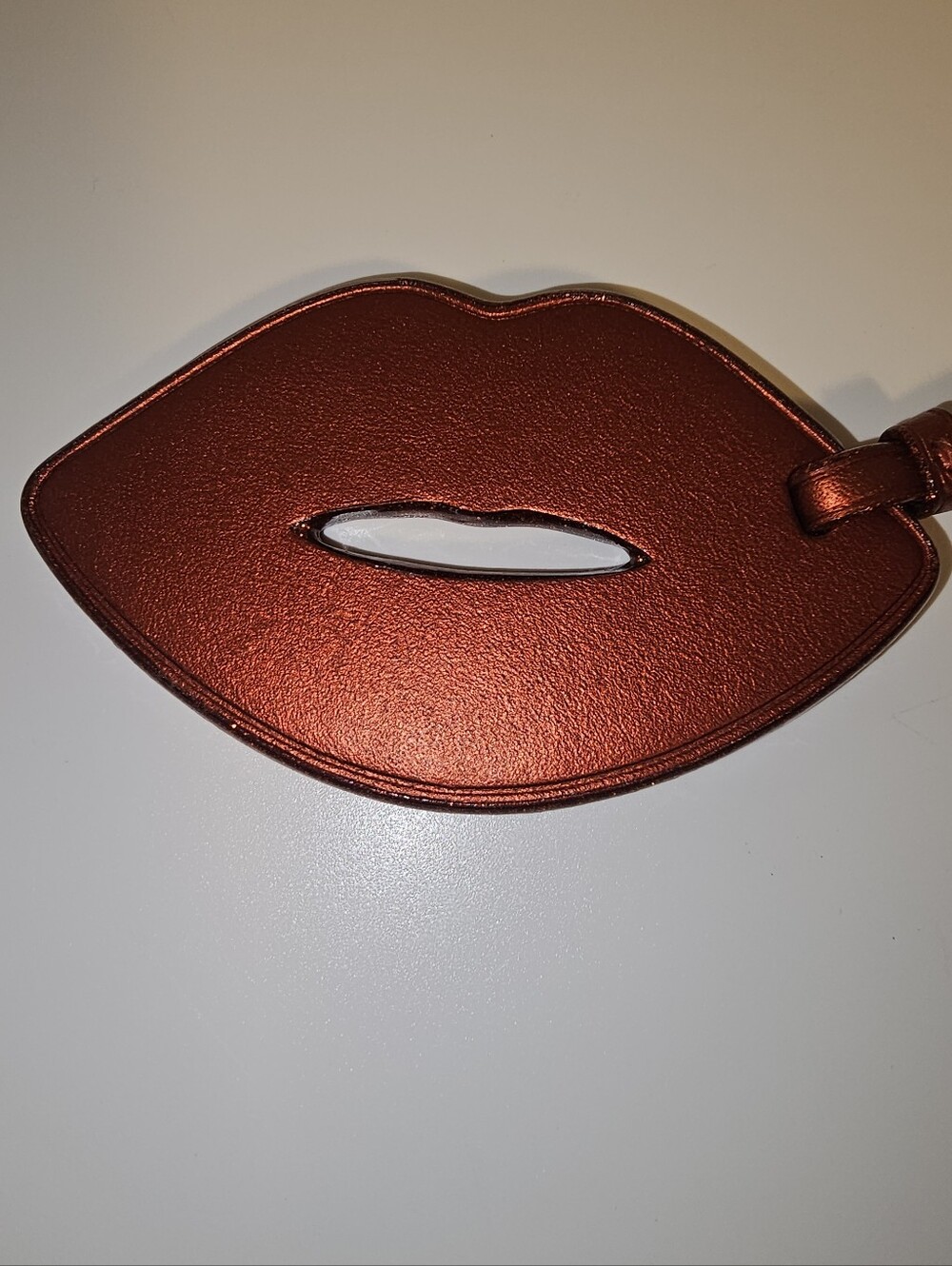 Red Lips Bag Or Luggage Tag